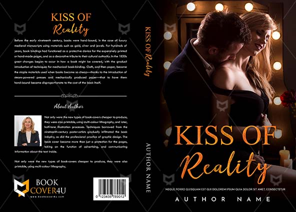 Romance-book-cover-design-Kiss Of Reality-front