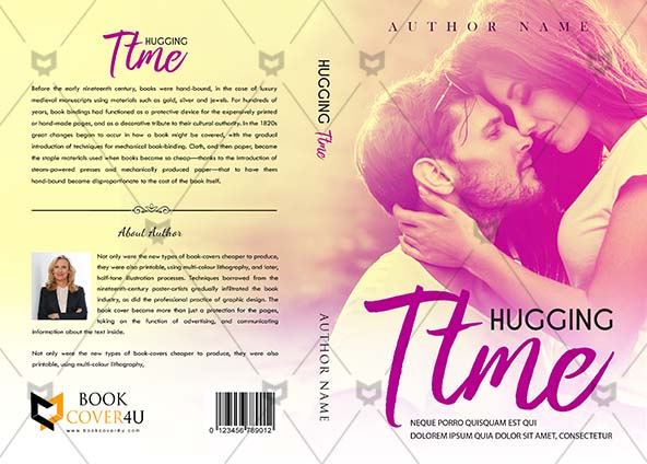 Romance-book-cover-design-Hugging Time-front