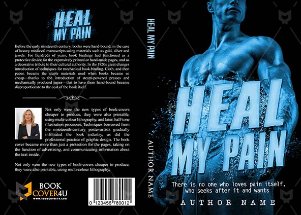 Romance-book-cover-design-Heal My Pain-front