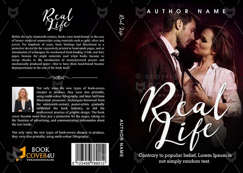 Romance-book-cover-design-Real Life-front