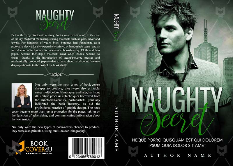 Romance-book-cover-design-Naughty Secret-front