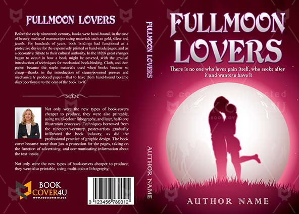 Romance-book-cover-design-Full moon Lovers-front
