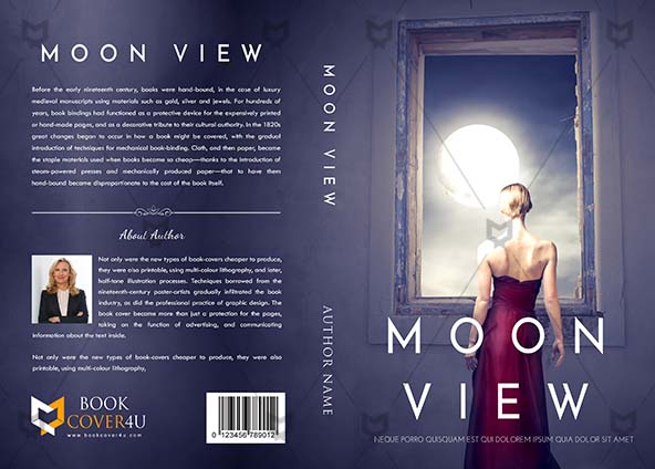 Romance-book-cover-design-Moon View-front