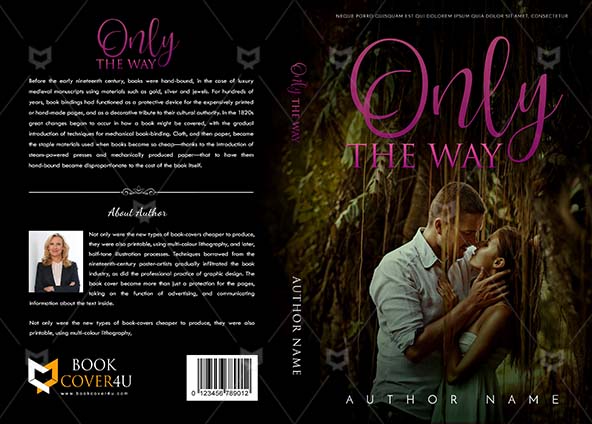 Romance-book-cover-design-Only The Way-front