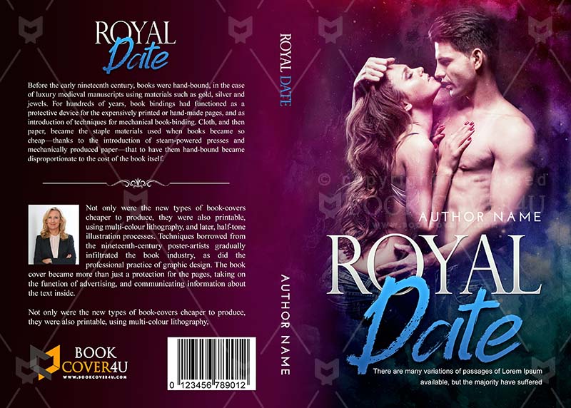 Romance-book-cover-design-Royal Date-front