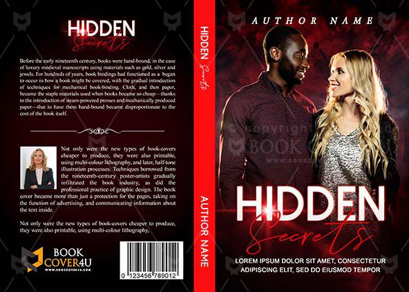 Romance-book-cover-design-Hidden Secrets-front
