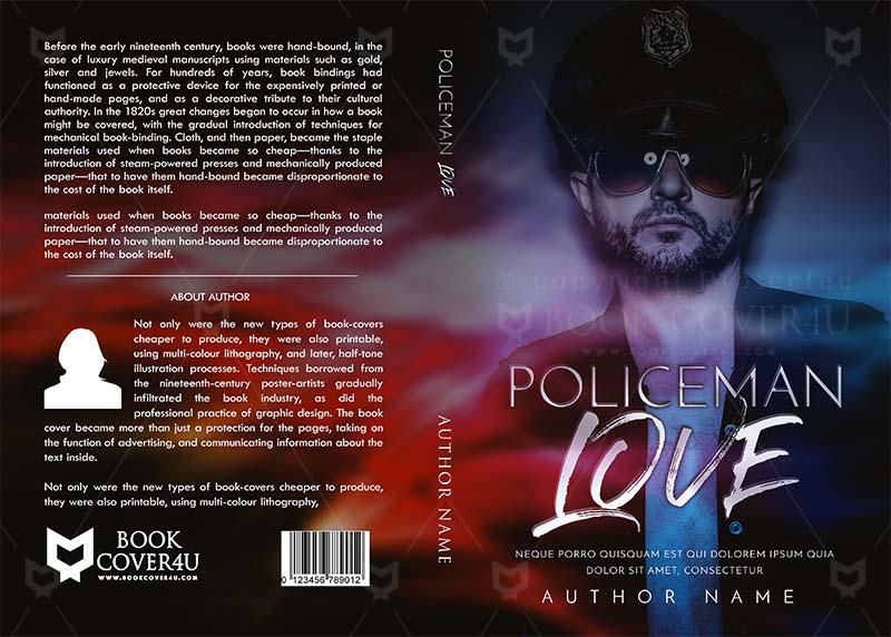 Romance-book-cover-design-Policeman Love-front