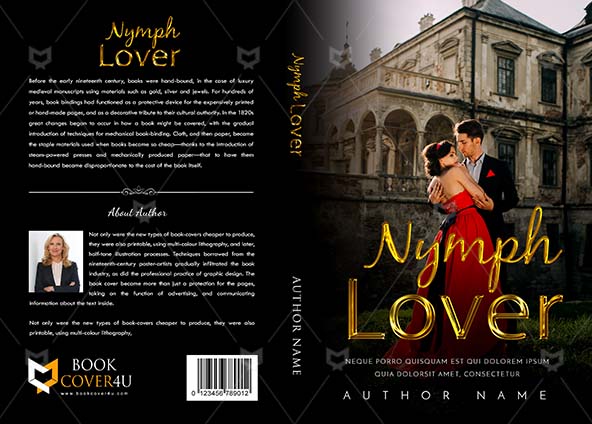 Romance-book-cover-design-Nymph Lover-front