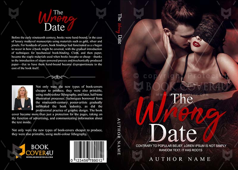 Romance-book-cover-design-The Wrong Date-front