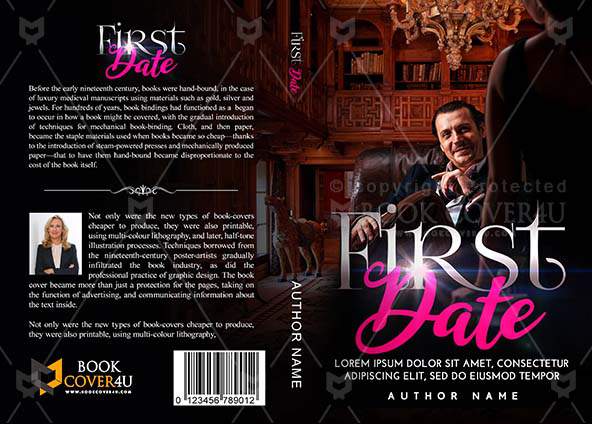Romance-book-cover-design-First Date-front