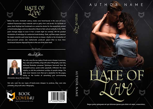 Romance-book-cover-design-Hate Of Love-front