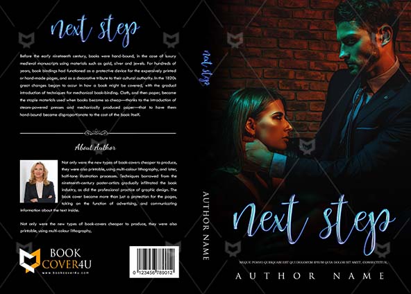 Romance-book-cover-design-Next Step-front