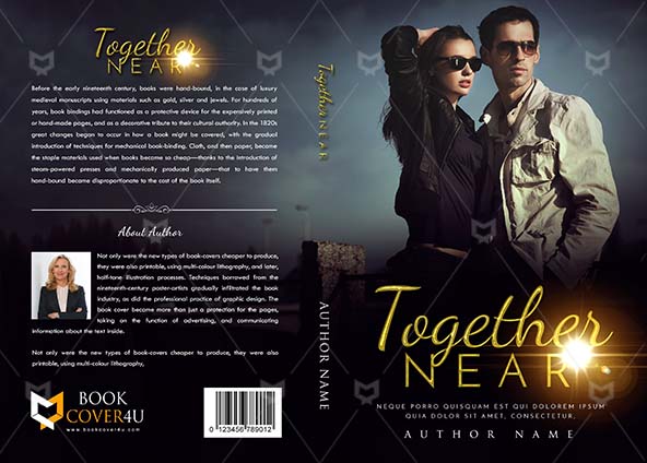 Romance-book-cover-design-Together Near-front