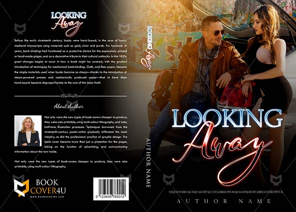 Romance-book-cover-design-Looking Away-front