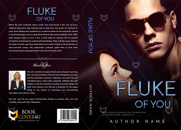 Romance-book-cover-design-Fluke Of You-front