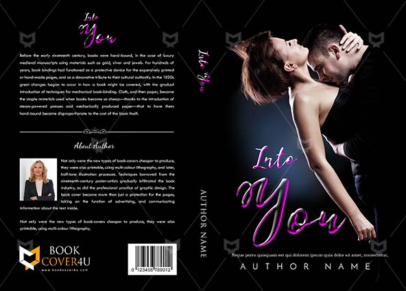 Romance-book-cover-design-Into You-front