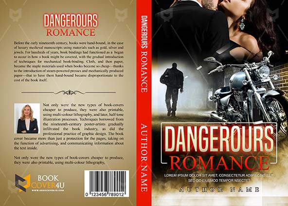Romance-book-cover-design-Dangerous Romance-front