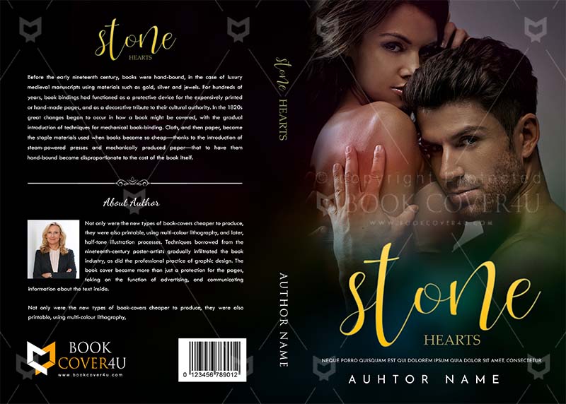 Romance-book-cover-design-Stone Hearts-front