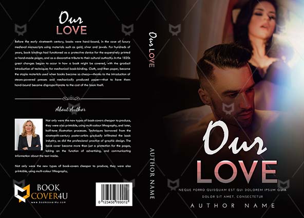 Romance-book-cover-design-Our Love-front