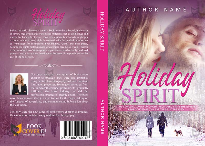 Romance-book-cover-design-Holiday Spirit-front