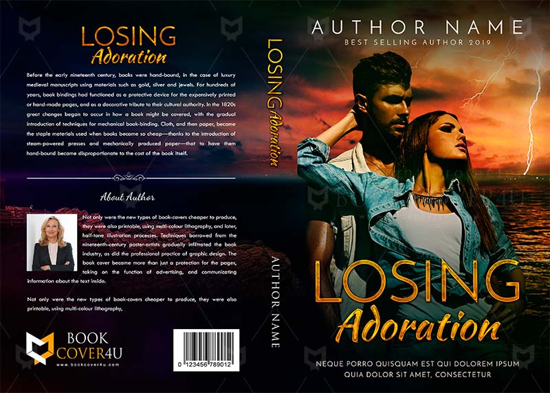 Romance-book-cover-design-Losing Adoration-front