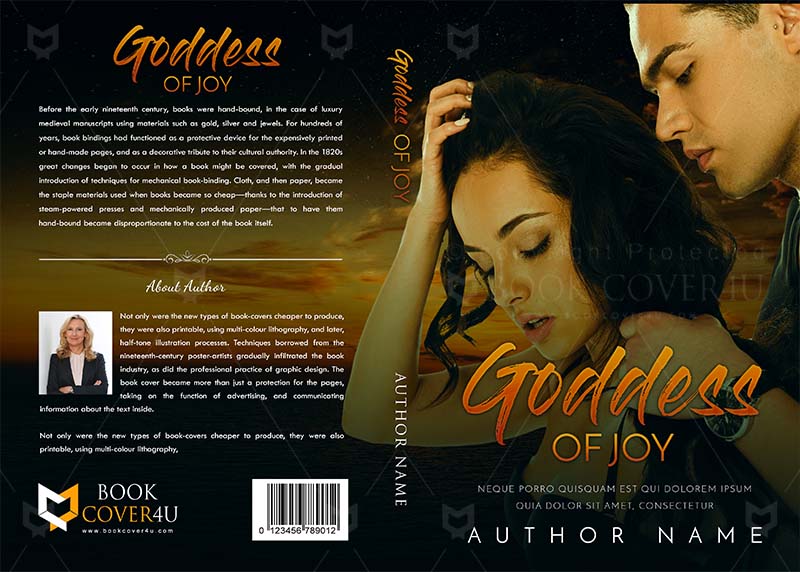 Romance-book-cover-design-Goddess of Joy-front