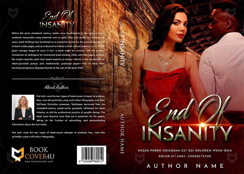 Romance-book-cover-design-End of Insanity-front