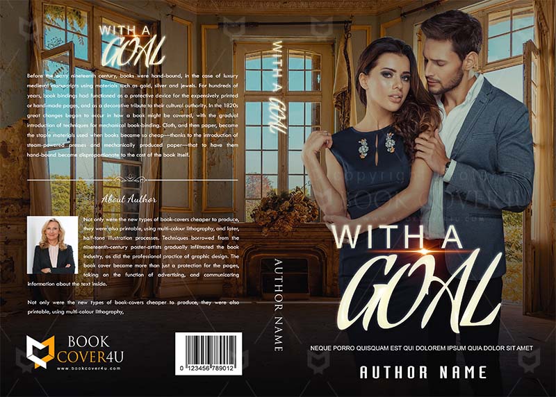 Romance-book-cover-design-With a Goal-front