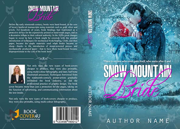 Romance-book-cover-design-Snow Mountain Bride-front