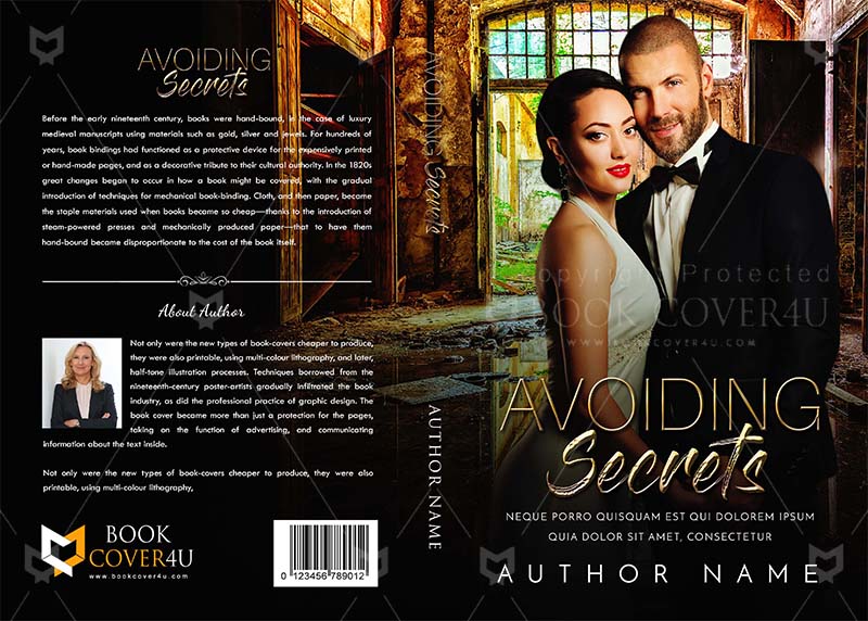 Romance-book-cover-design-Avoiding Secrets-front