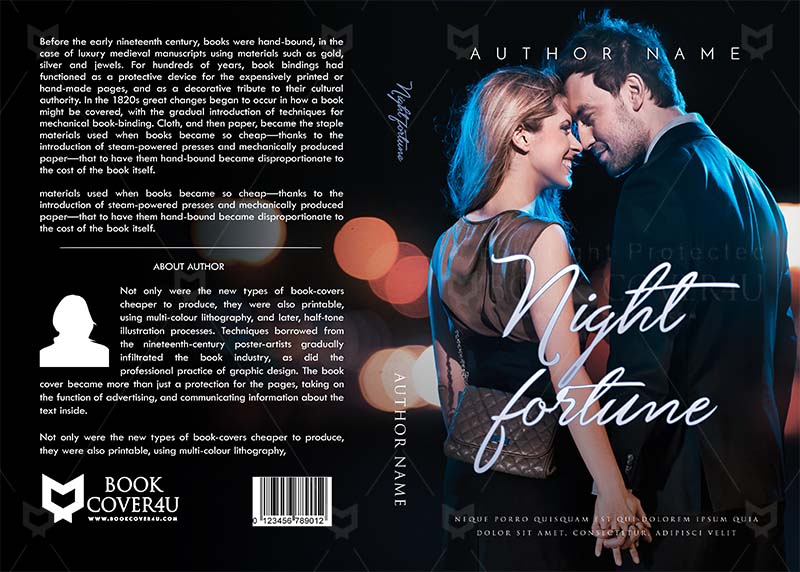 Romance-book-cover-design-Night Fortune-front