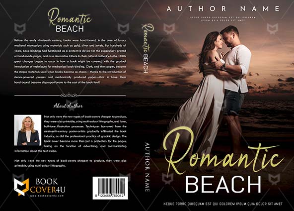 Romance-book-cover-design-Romantic Beach-front