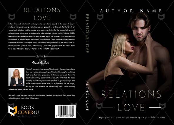 Romance-book-cover-design-Relations Love-front