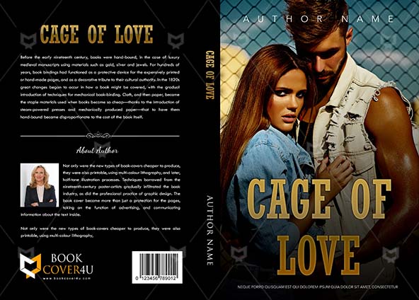 Romance-book-cover-design-Cage of Love-front