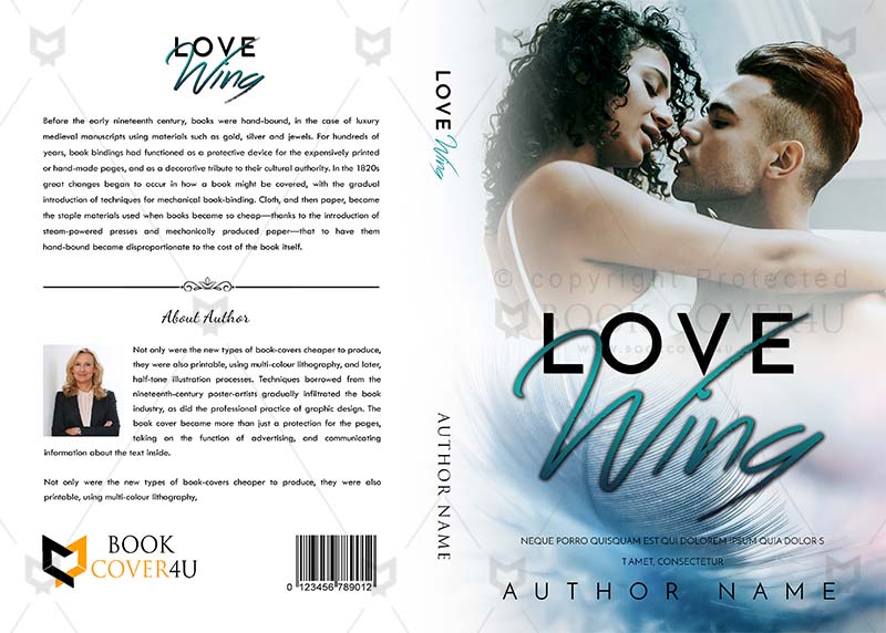 Romance-book-cover-design-Love Wing-front