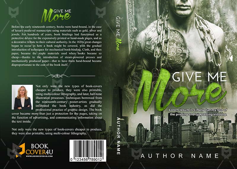 Romance-book-cover-design-Give Me More-front