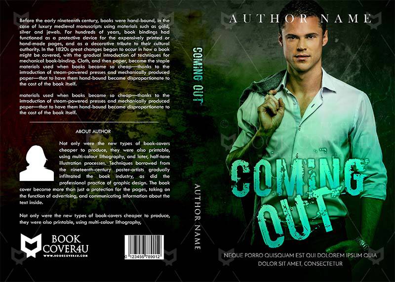 Romance-book-cover-design-Coming Out-front