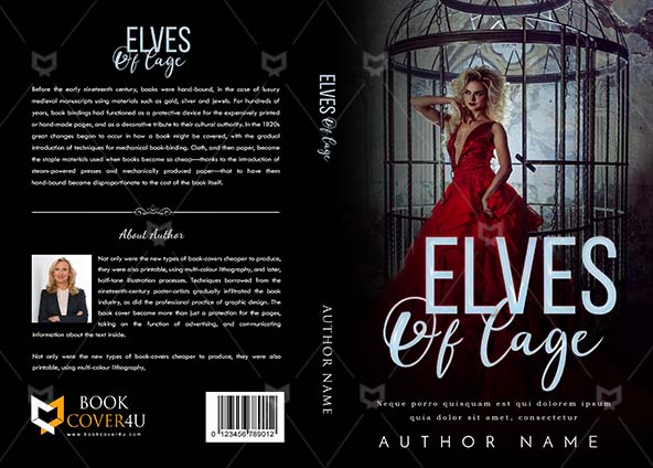 Romance-book-cover-design-Elves Of Cage-front