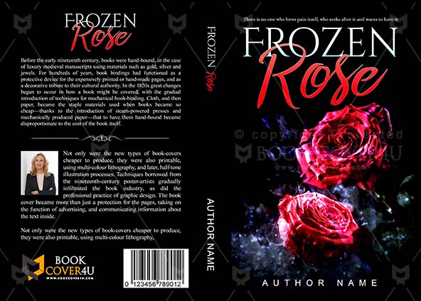 Romance-book-cover-design-Frozen Rose-front