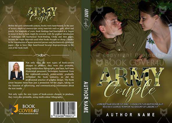 Romance-book-cover-design-Army Couple-front