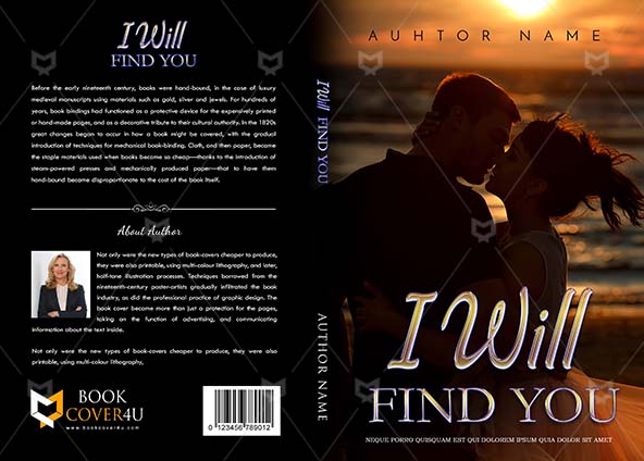 Romance-book-cover-design-I will Find You-front