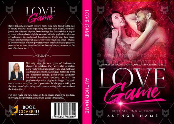 Romance-book-cover-design-Love Game-front