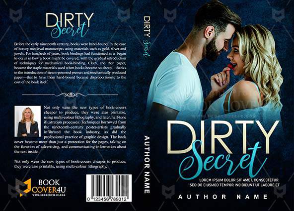 Romance-book-cover-design-Dirty Secret-front