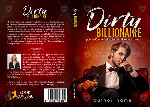 Romance-book-cover-design-Dirty Billionare-front