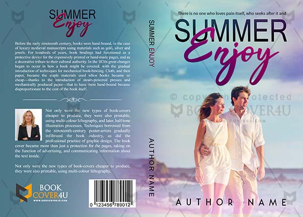 Romance-book-cover-design-Summer Enjoy-front