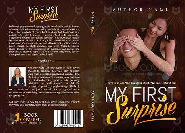 Romance-book-cover-design-My First Surprise-front
