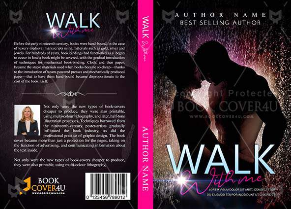 Romance-book-cover-design-Walk With Me-front