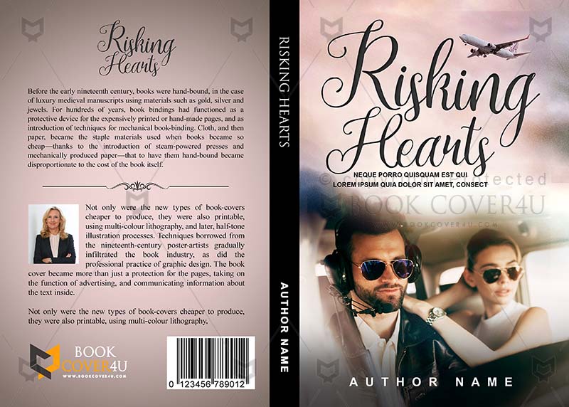 Romance-book-cover-design-Risking Hearts-front
