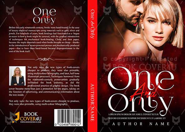 Romance-book-cover-design-One And Only-front