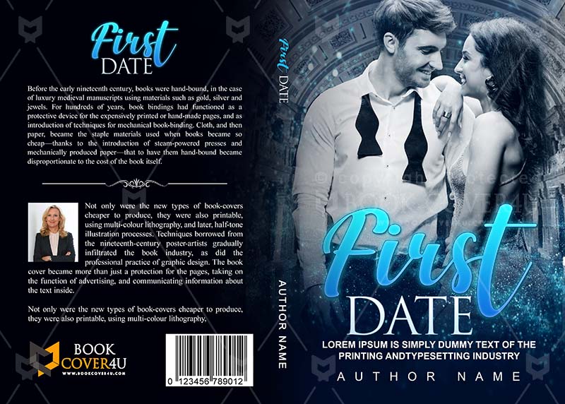 Romance-book-cover-design-First Date-front